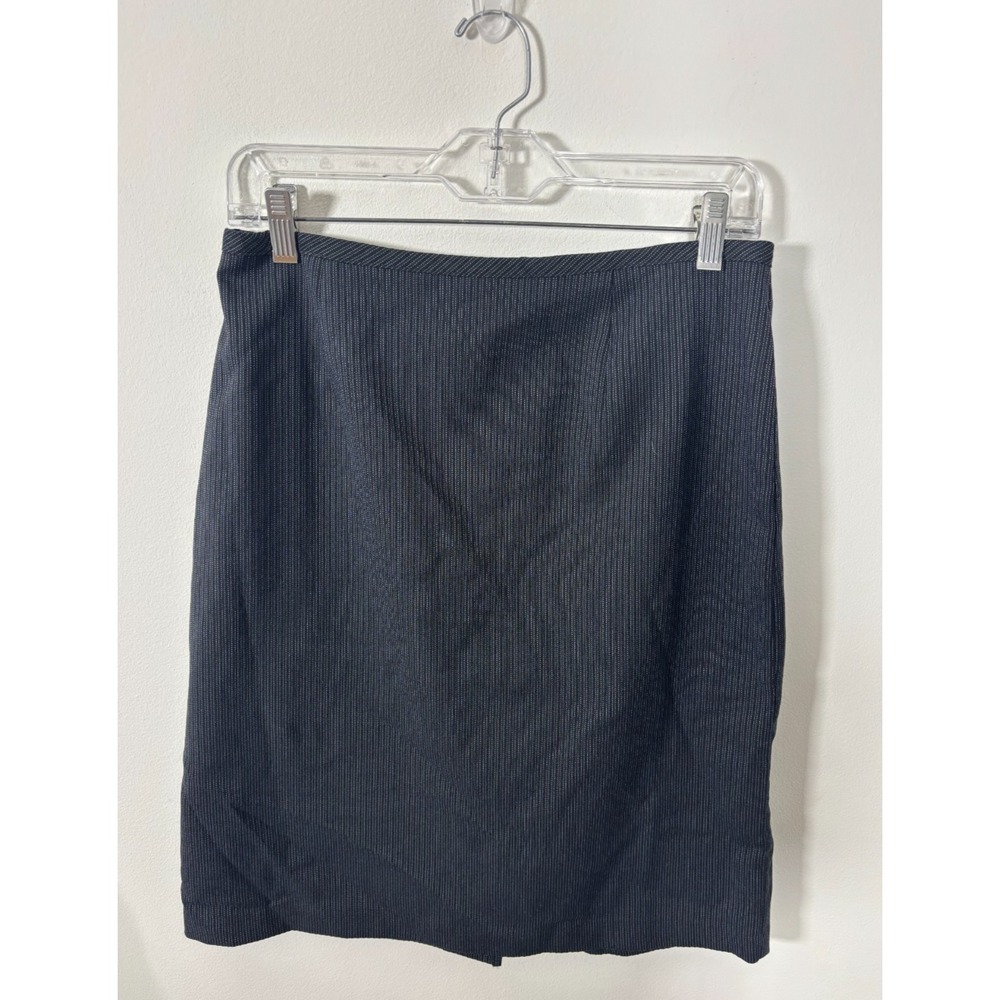 I.N. San Francisco Pinstripe Pattern Pencil Skirt Women's Juniors 11